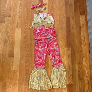 Chasing fireflies disco darling 1970s retro Halloween dance costume size 10